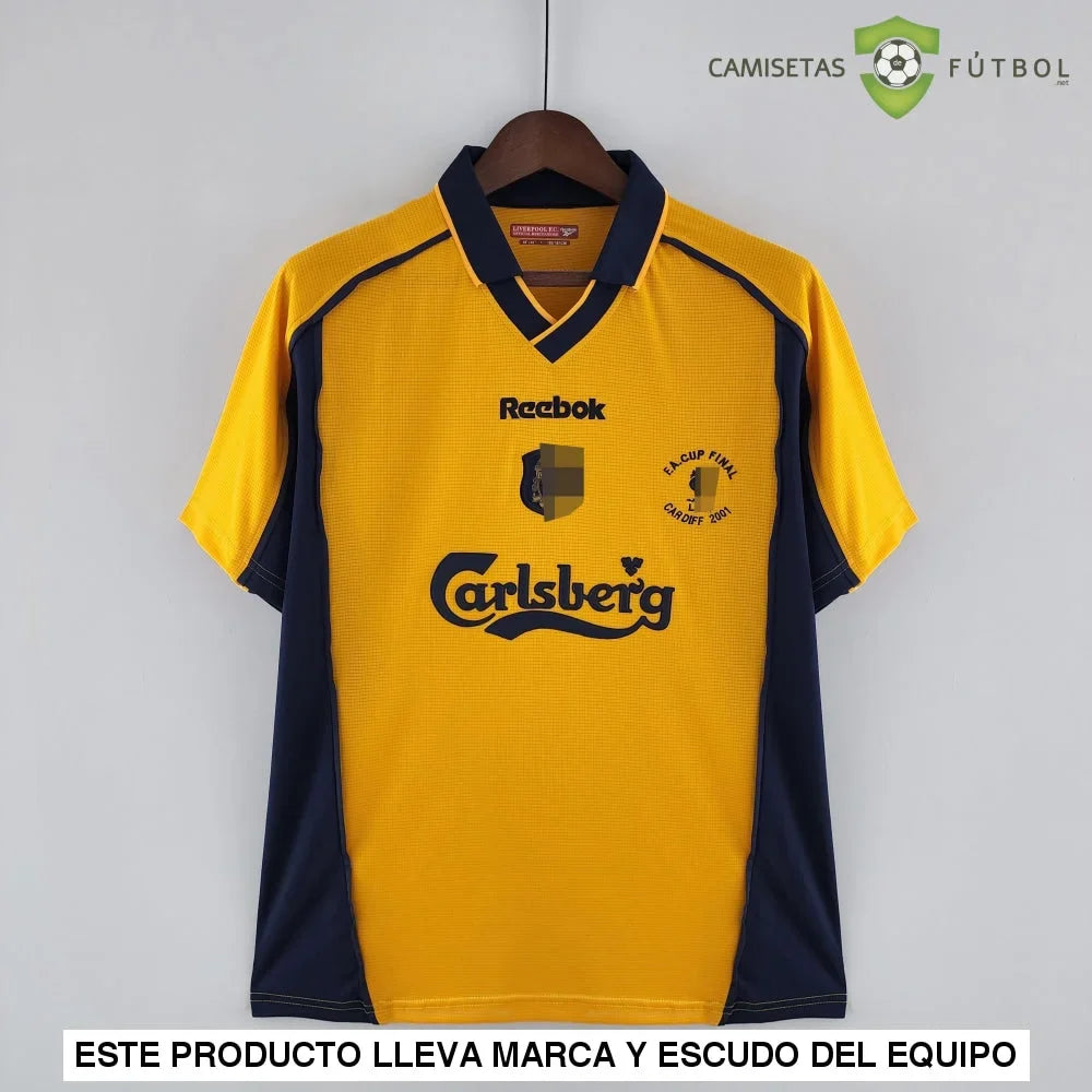 Camiseta Liverpool 00-01, Visitante (Version Retro)