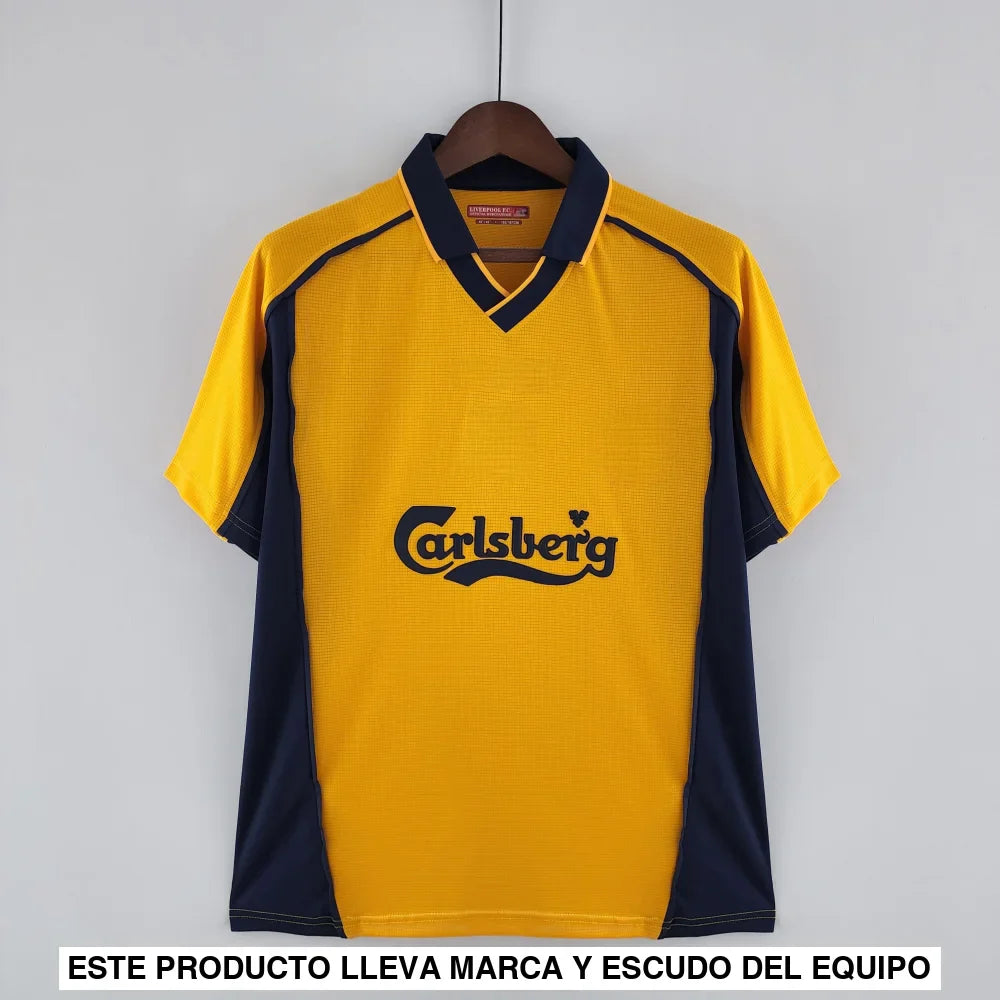 Camiseta Liverpool 00-01, Visitante (Version Retro)