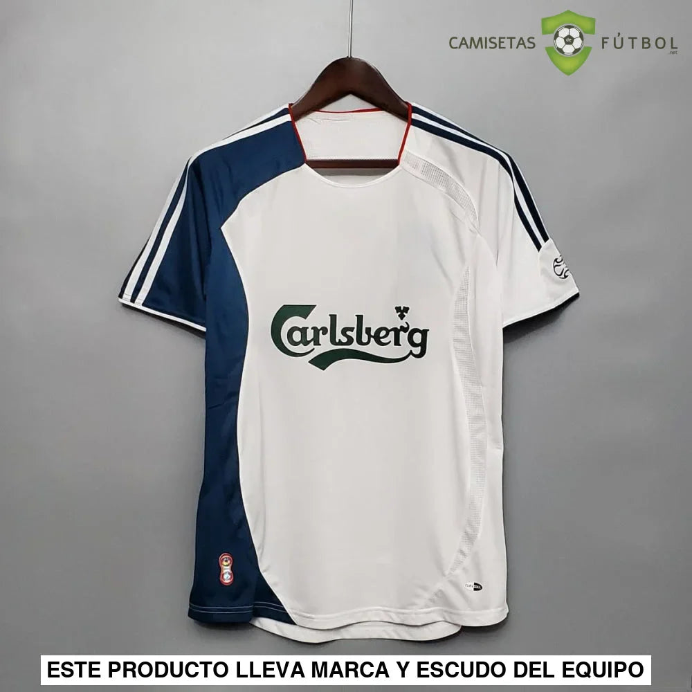 Camiseta Liverpool 06-07, Visitante (Version Retro)