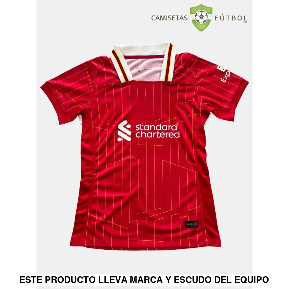 Camiseta Liverpool 24-25, Local, Mujer