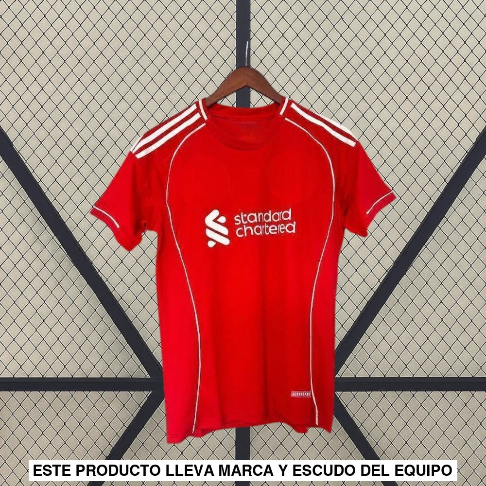 Camiseta Liverpool 25-26, Local