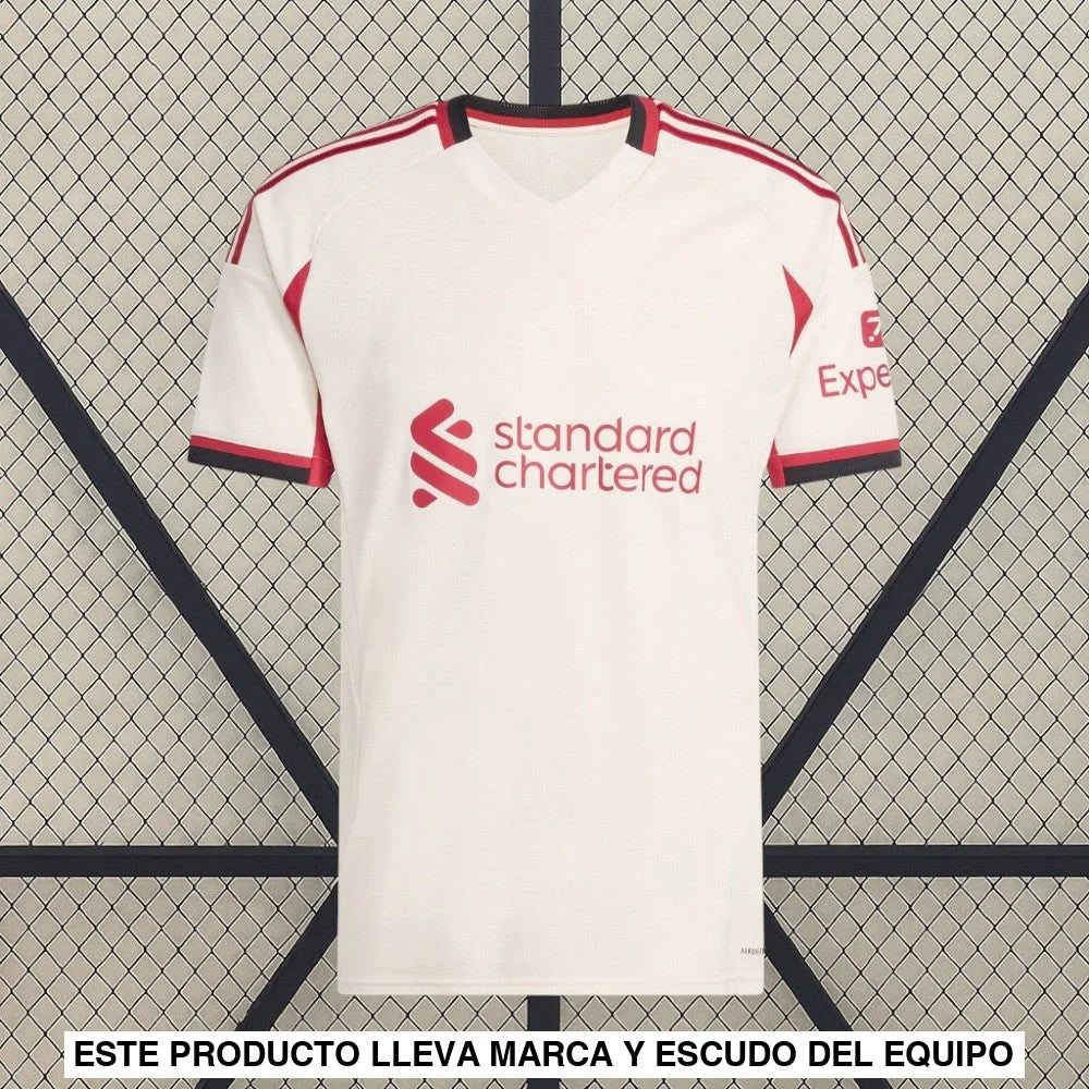 Camiseta Liverpool 25-26, Visitante