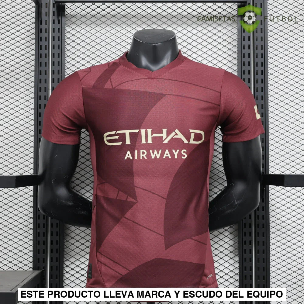 Camiseta Manchester City 24-25, 3a Equipacion (Player Version)