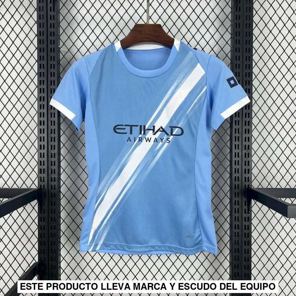 Camiseta Manchester City 25-26, Local, Mujer