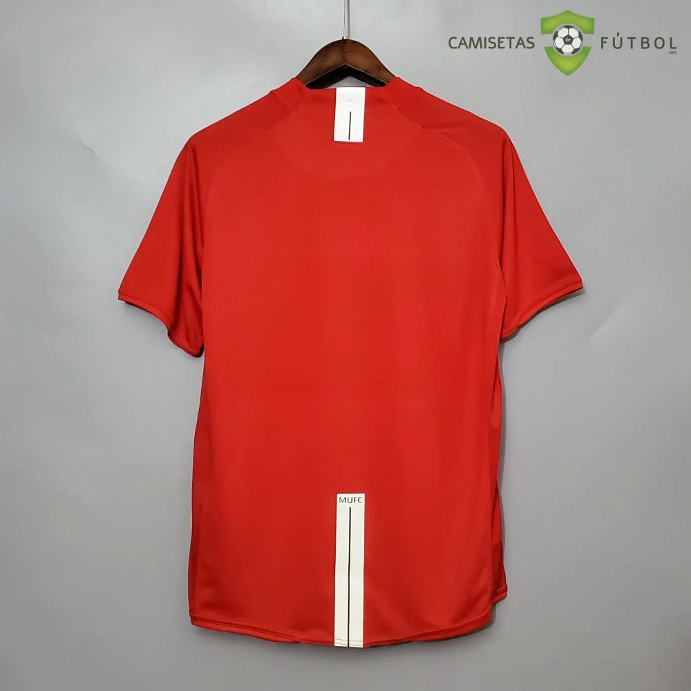 Camiseta Manchester United 07-08, Local (Version Retro)