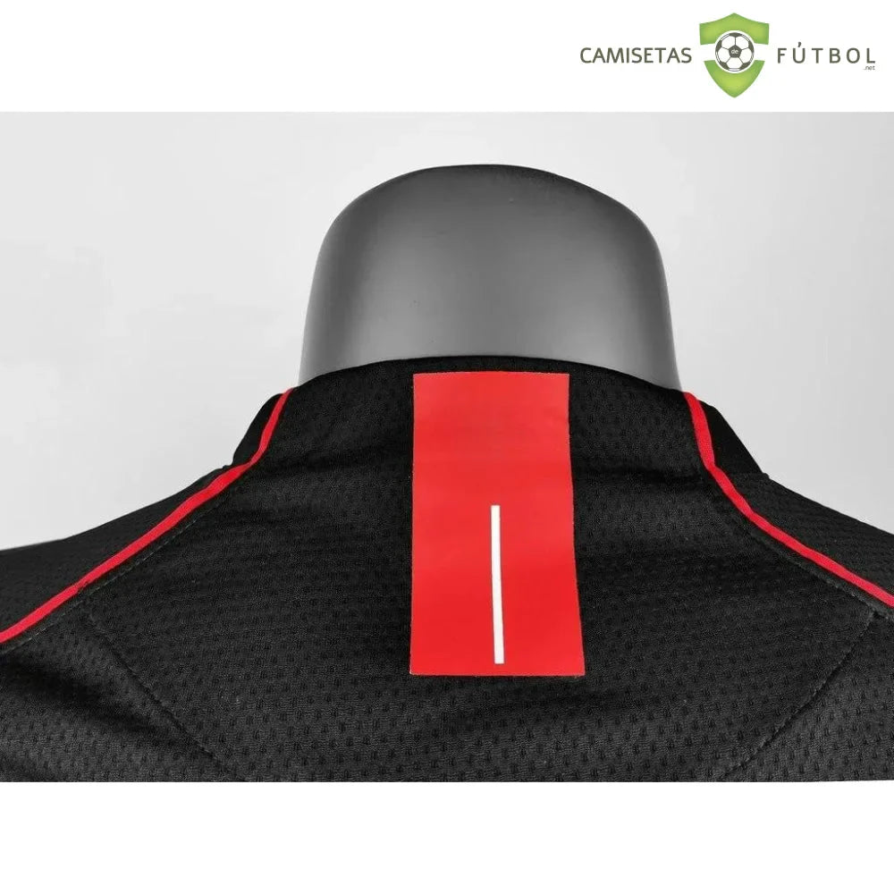 Camiseta Manchester United 07-08, Visitante, Manga Larga (Version Retro)