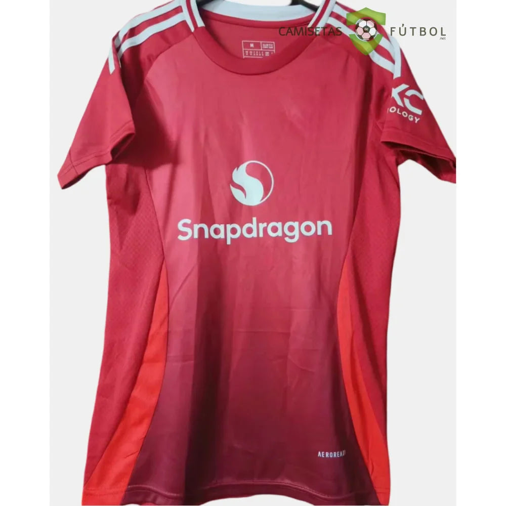 Camiseta Manchester United 24-25, Local, Mujer