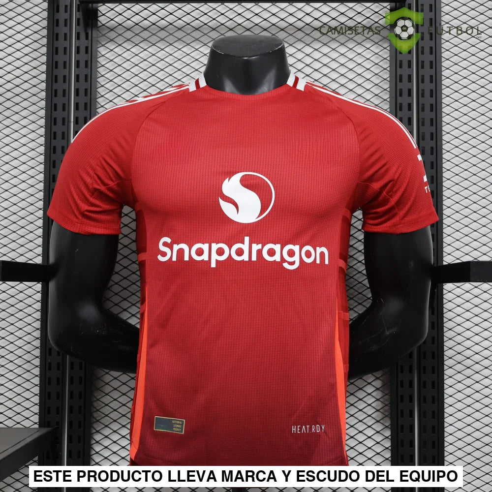 Camiseta Manchester United 24-25, Local (Player Version)