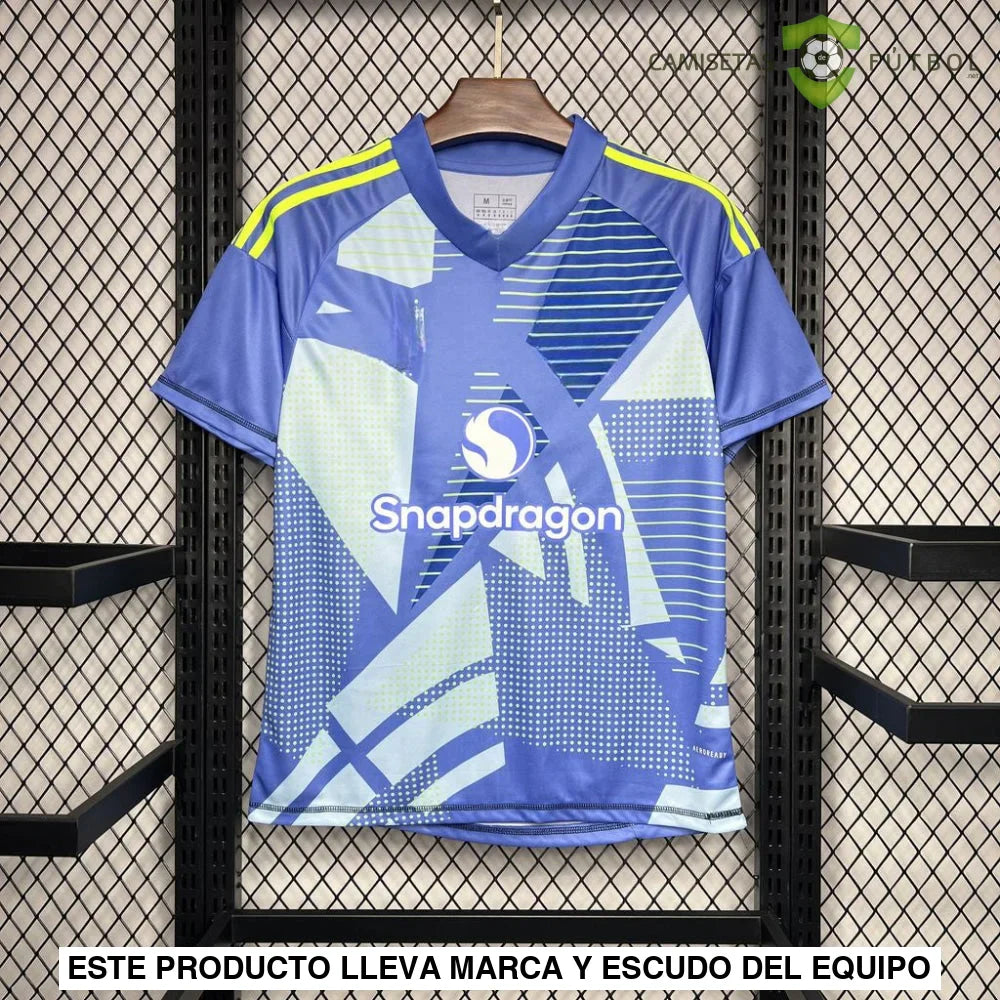 Camiseta Manchester United 24-25, Portero Azul