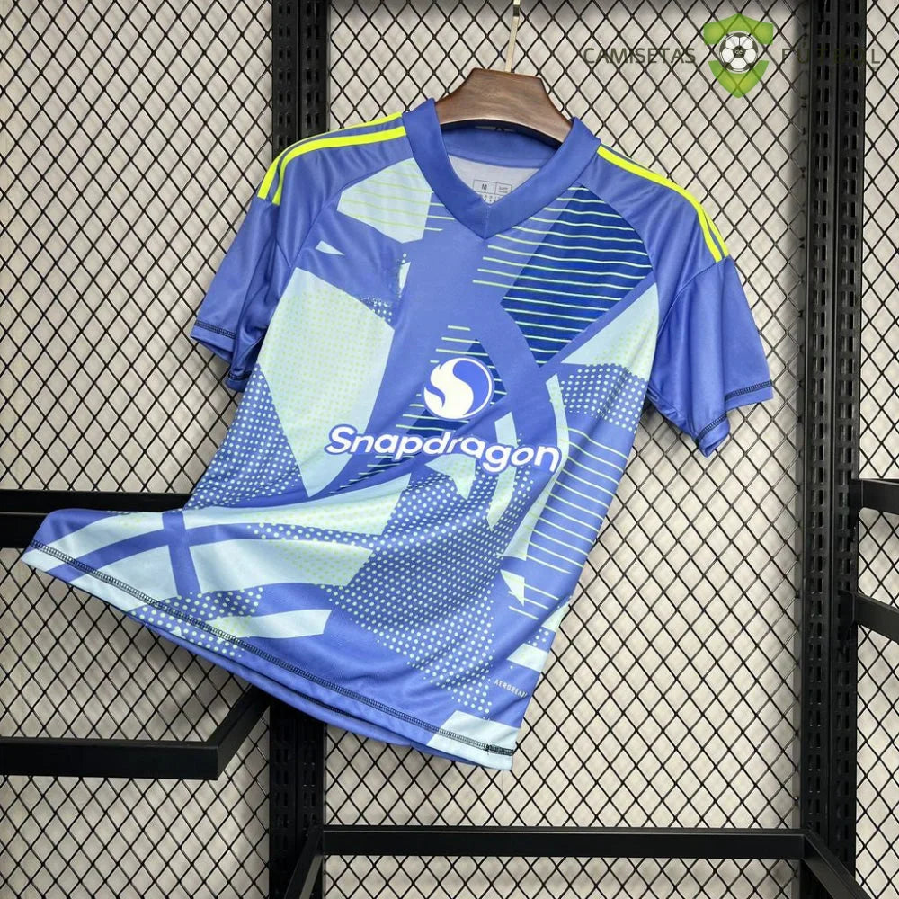 Camiseta Manchester United 24-25, Portero Azul