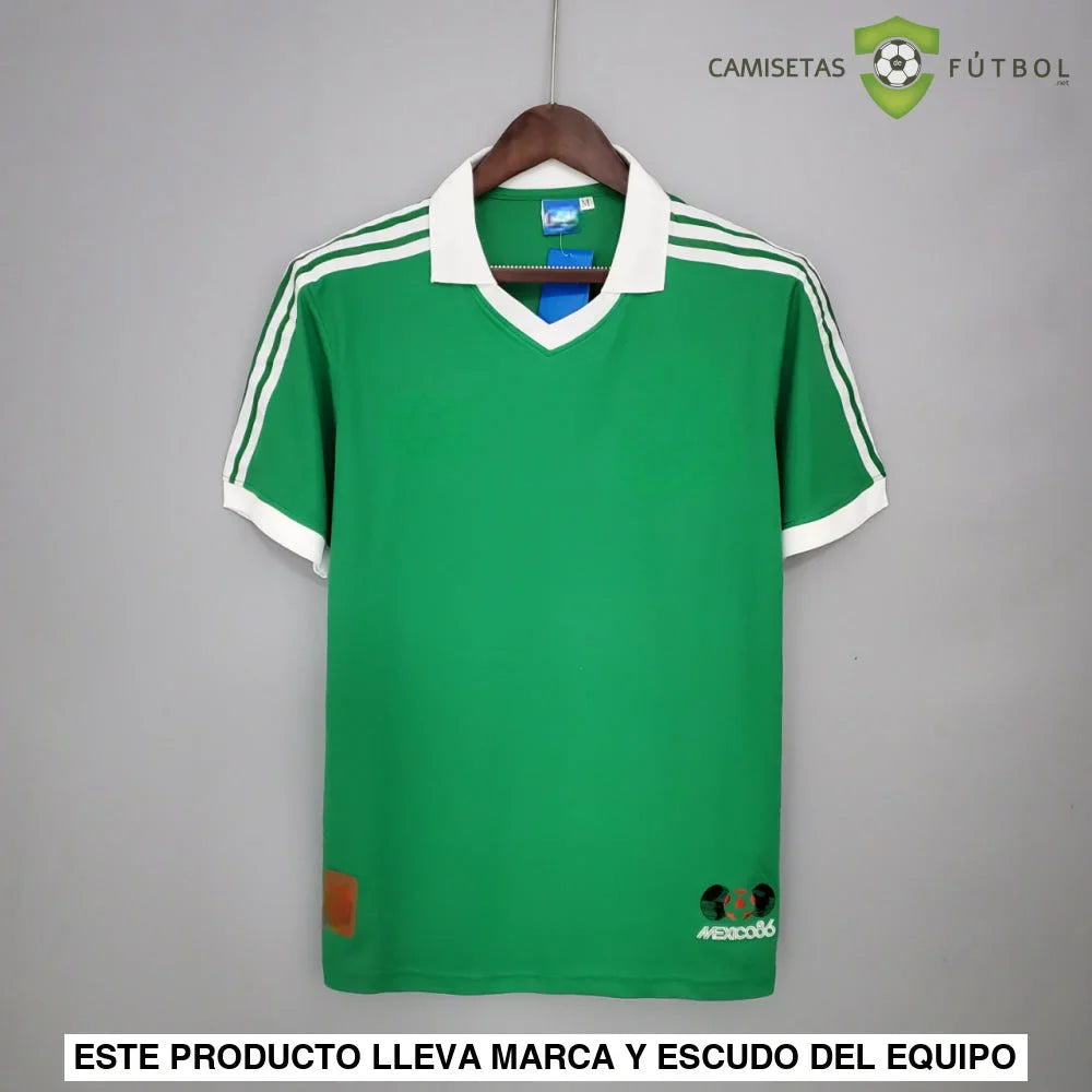 Camiseta Mexico 1986, Local (Version Retro)