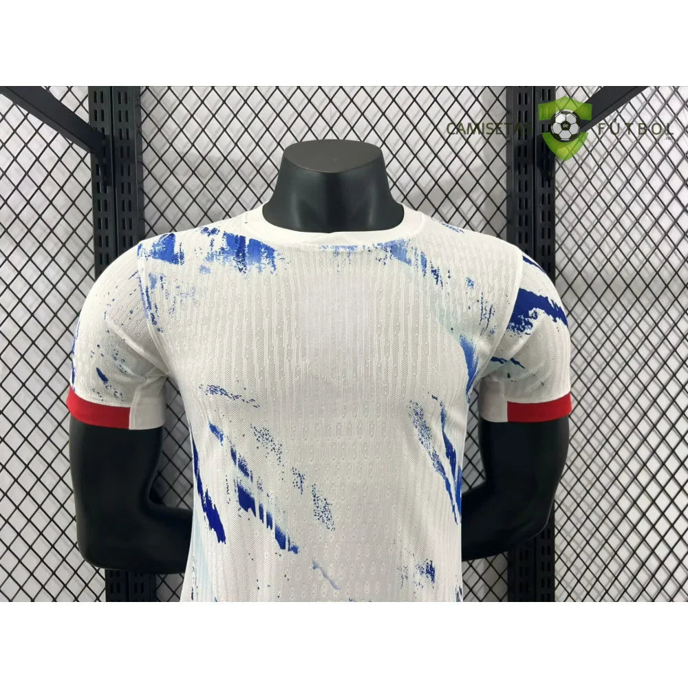 Camiseta Noruega 24-25, Visitante (Player Version) UEFA Euro 2024