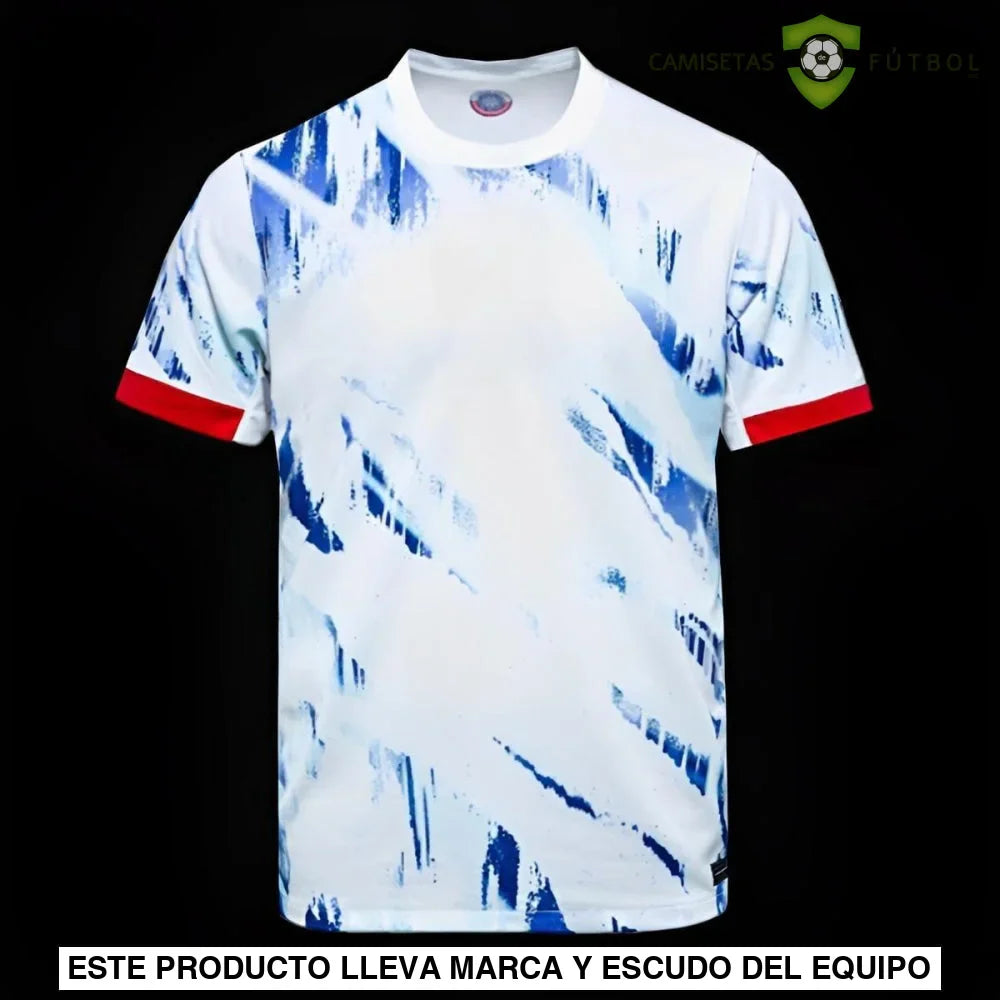 Camiseta Noruega 24-25, Visitante, UEFA Euro 2024