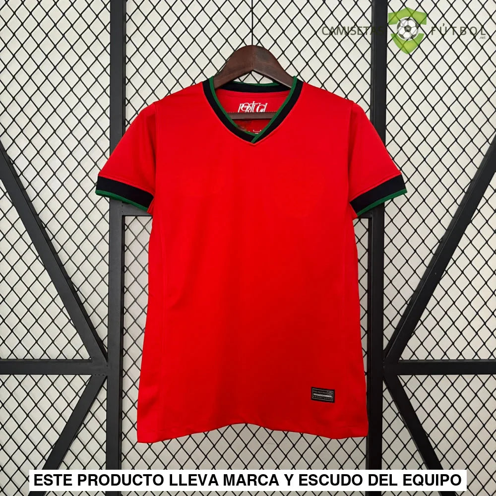 Camiseta Portugal 24-25, Local, UEFA Euro 2024, Mujer