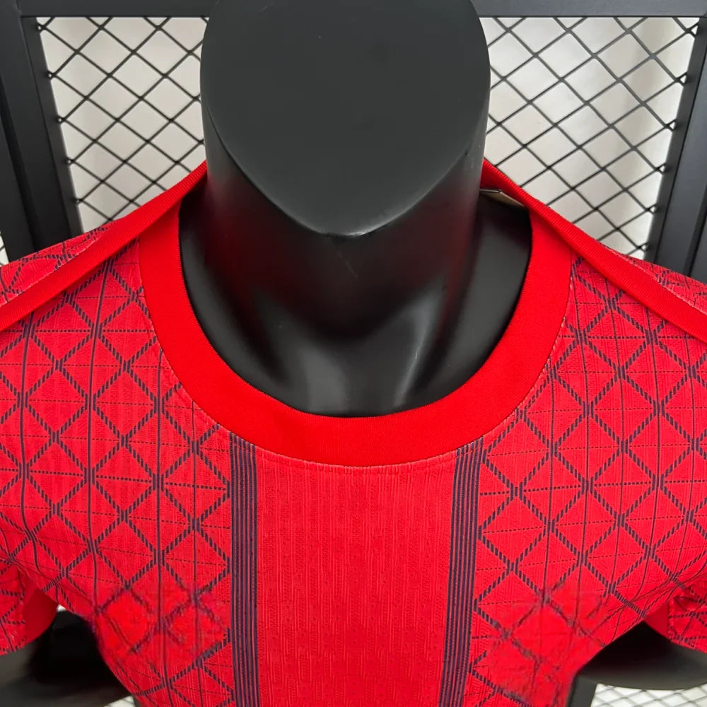Camiseta PSG 25-26, Edicion Especial Roja. (Player Version)