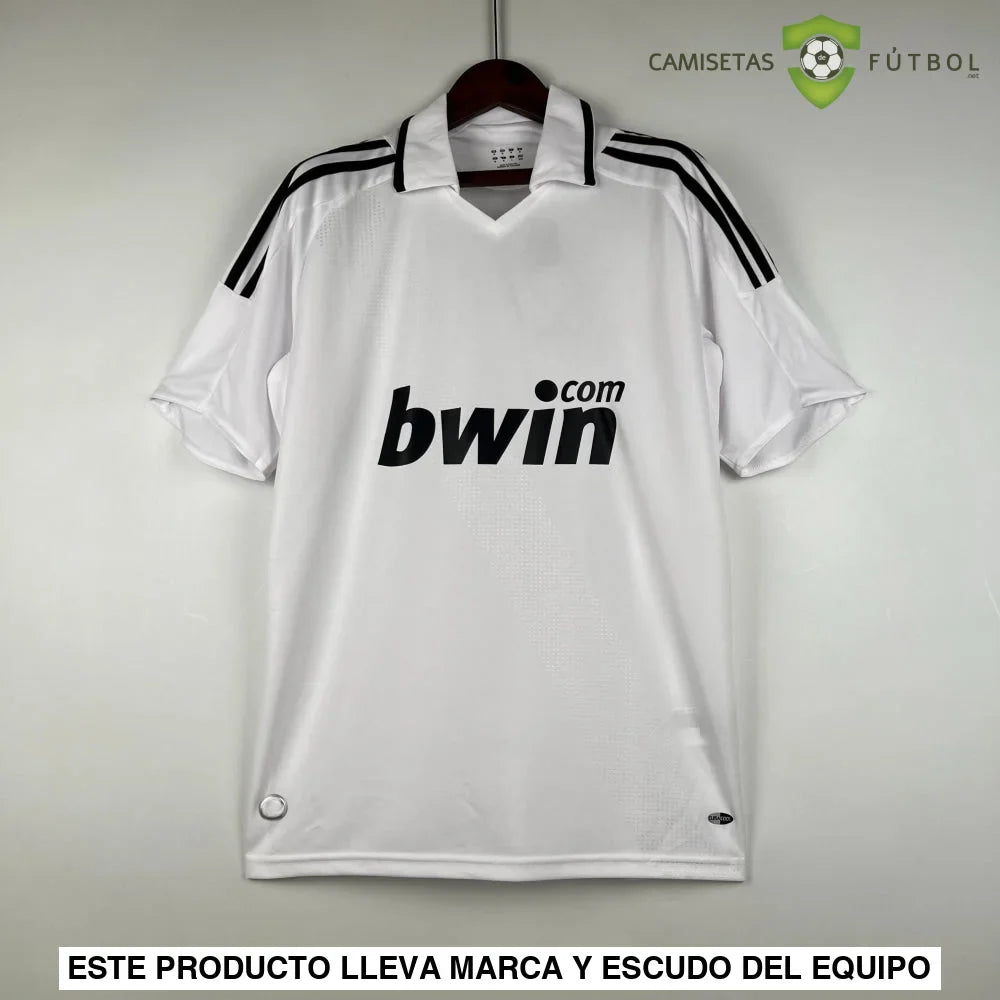 Camiseta R.M. 08-09, Local (Version Retro)