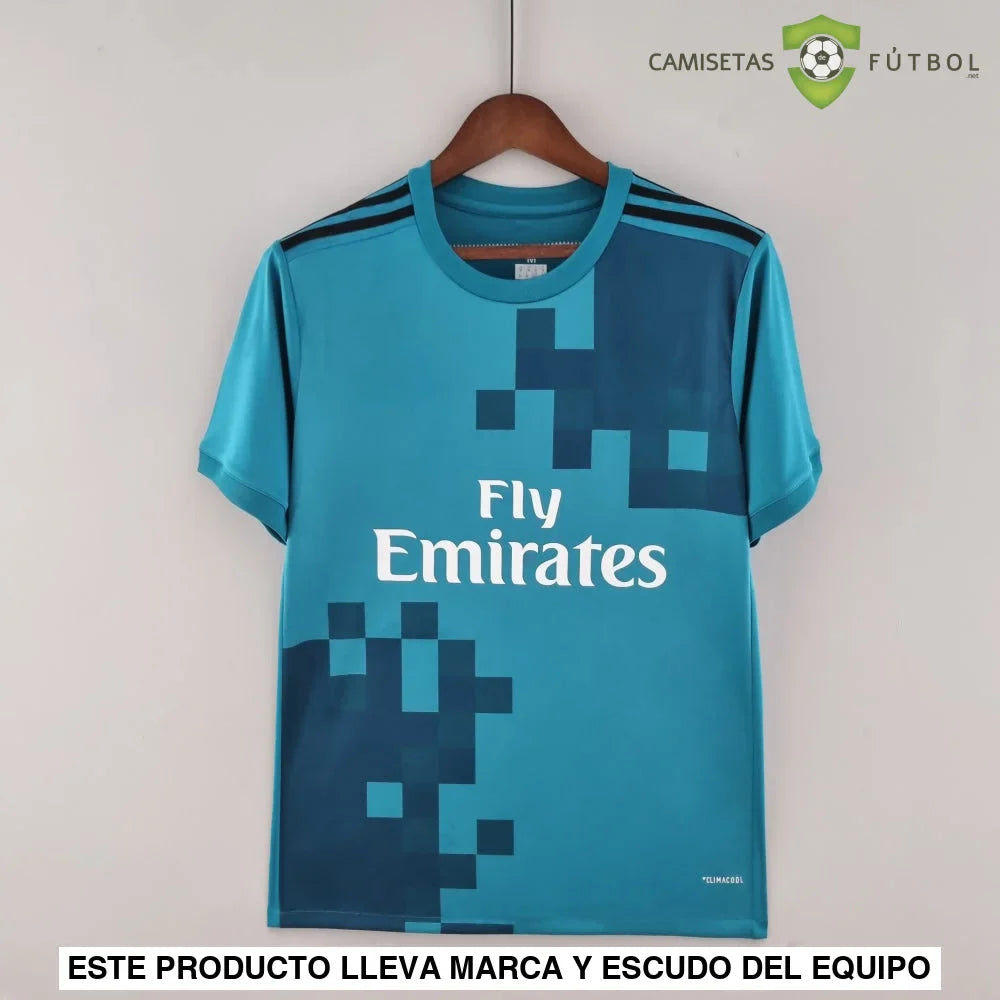 Camiseta R.M. 17-18, 3a Equipacion (Version Retro)