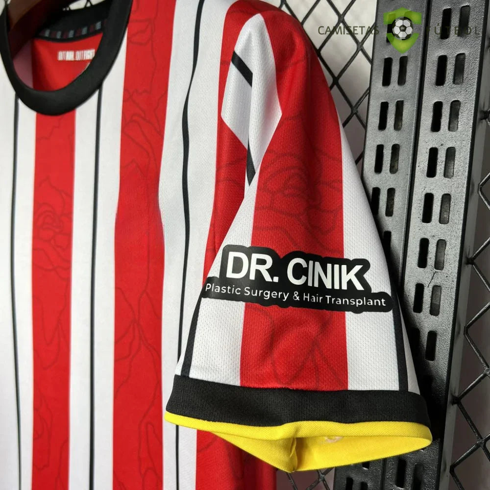 Camiseta Sheffield United 24-25, Local