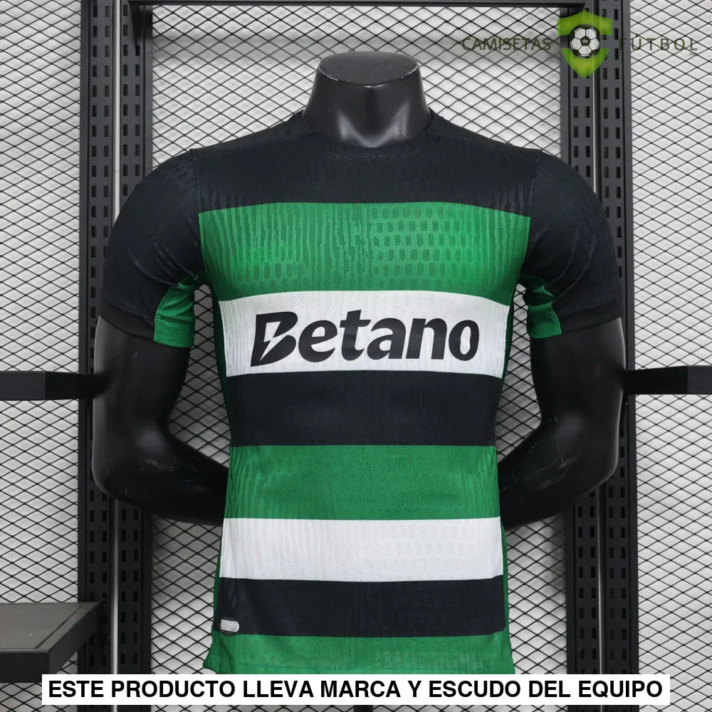 Camiseta Sporting Portugal 24-25, Local (Player Version)