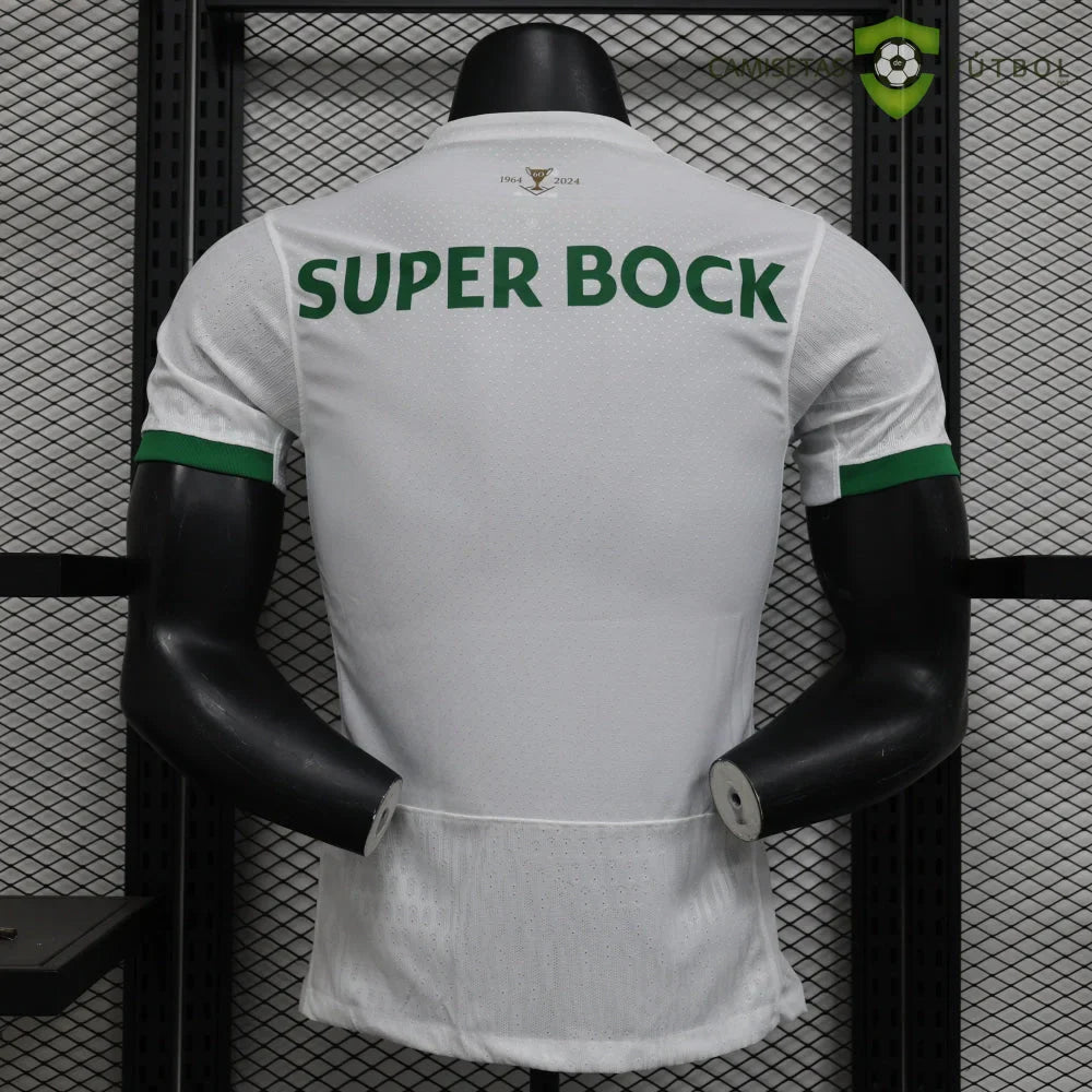 Camiseta Sporting Portugal 24-25, Visitante (Player Version)
