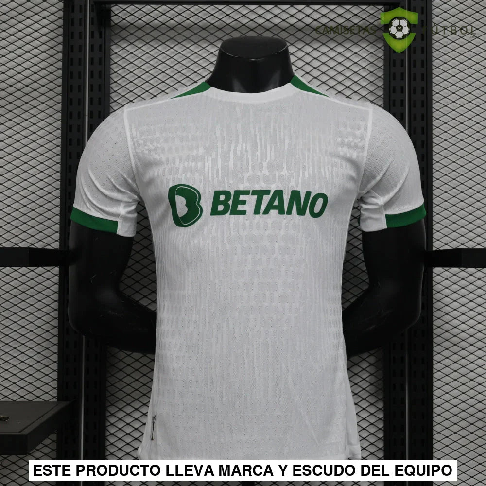 Camiseta Sporting Portugal 24-25, Visitante (Player Version)