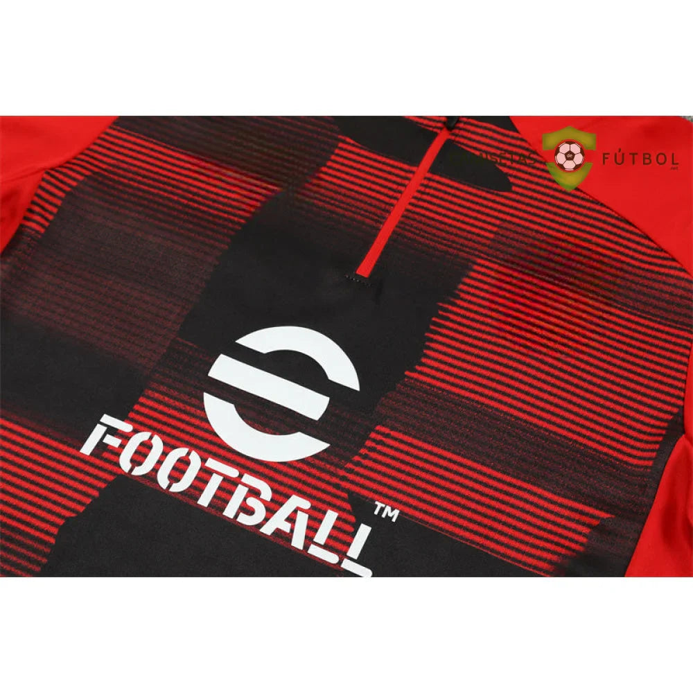 Chandal AC Milan 24-25, media cremallera, Modelo 2