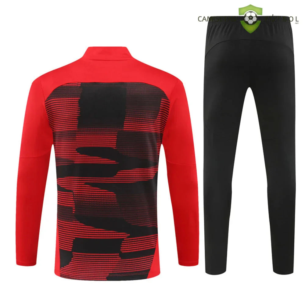 Chandal AC Milan 24-25, media cremallera, Modelo 2