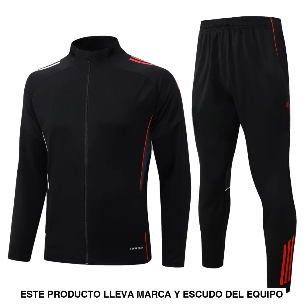 Chandal Ajax 25-26, cremallera completa, Modelo 2