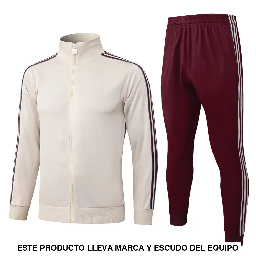 Chandal Ajax 25-26, cremallera completa, Modelo 3