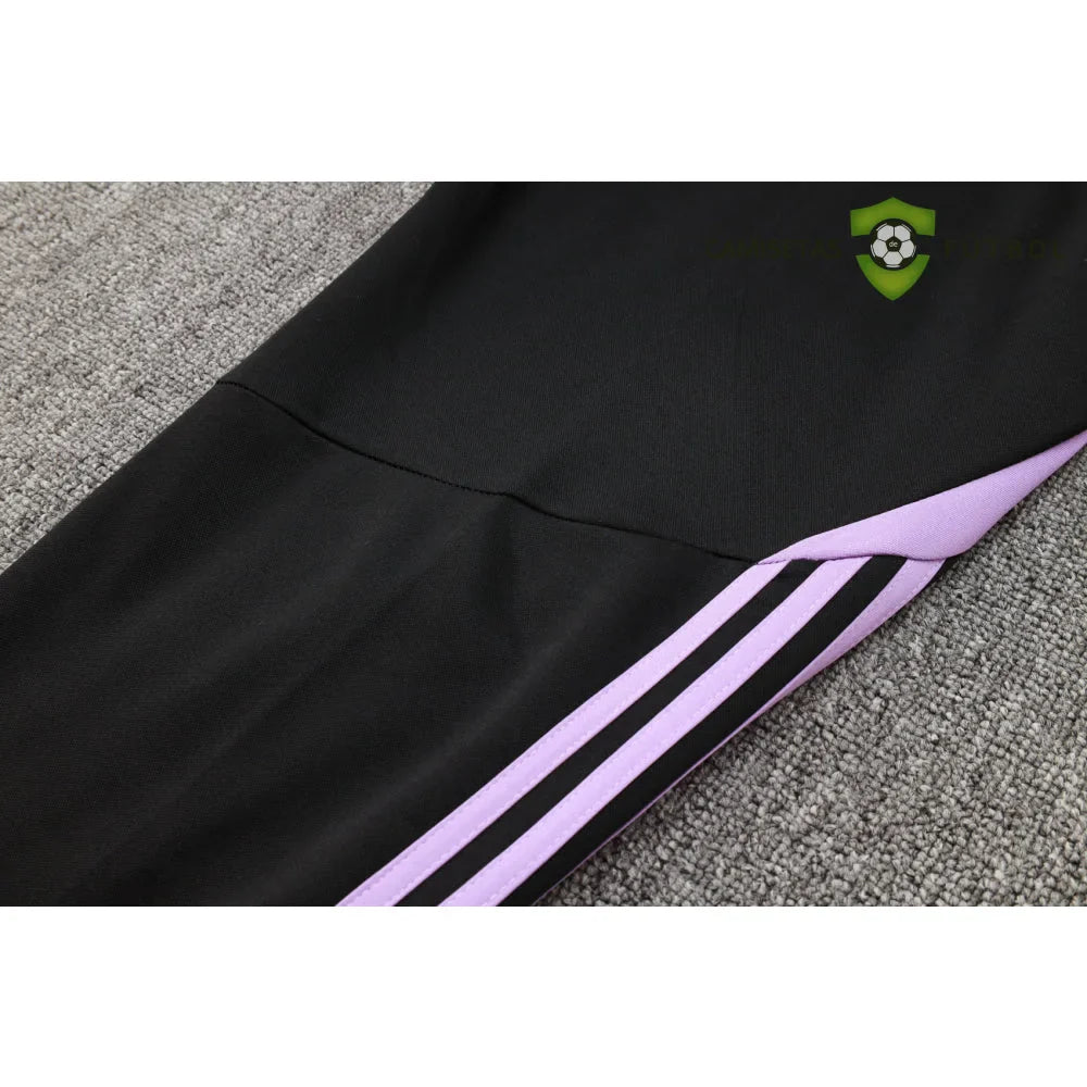Chandal Alemania 24-25, media cremallera con capucha, Modelo 1