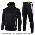 Chandal Alemania 24-25, media cremallera con capucha, Modelo 2
