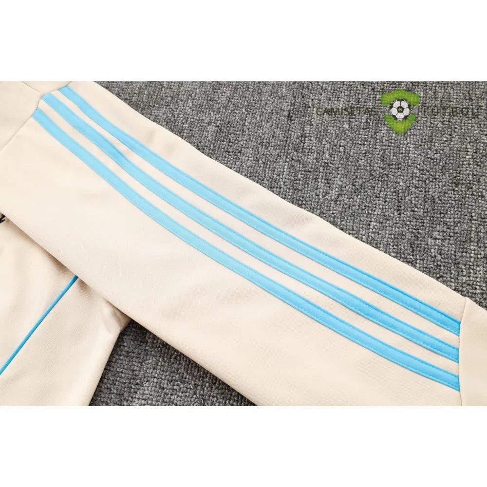 Chandal Argentina 24-25, media cremallera con capucha, Modelo 1