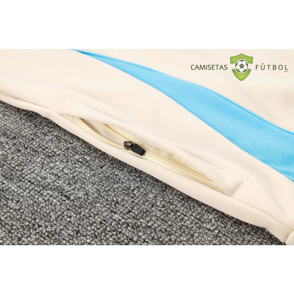 Chandal Argentina 24-25, media cremallera con capucha, Modelo 1