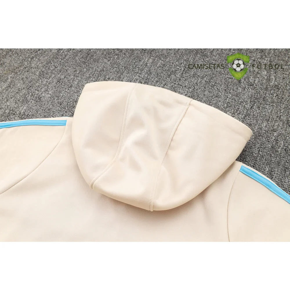 Chandal Argentina 24-25, media cremallera con capucha, Modelo 1