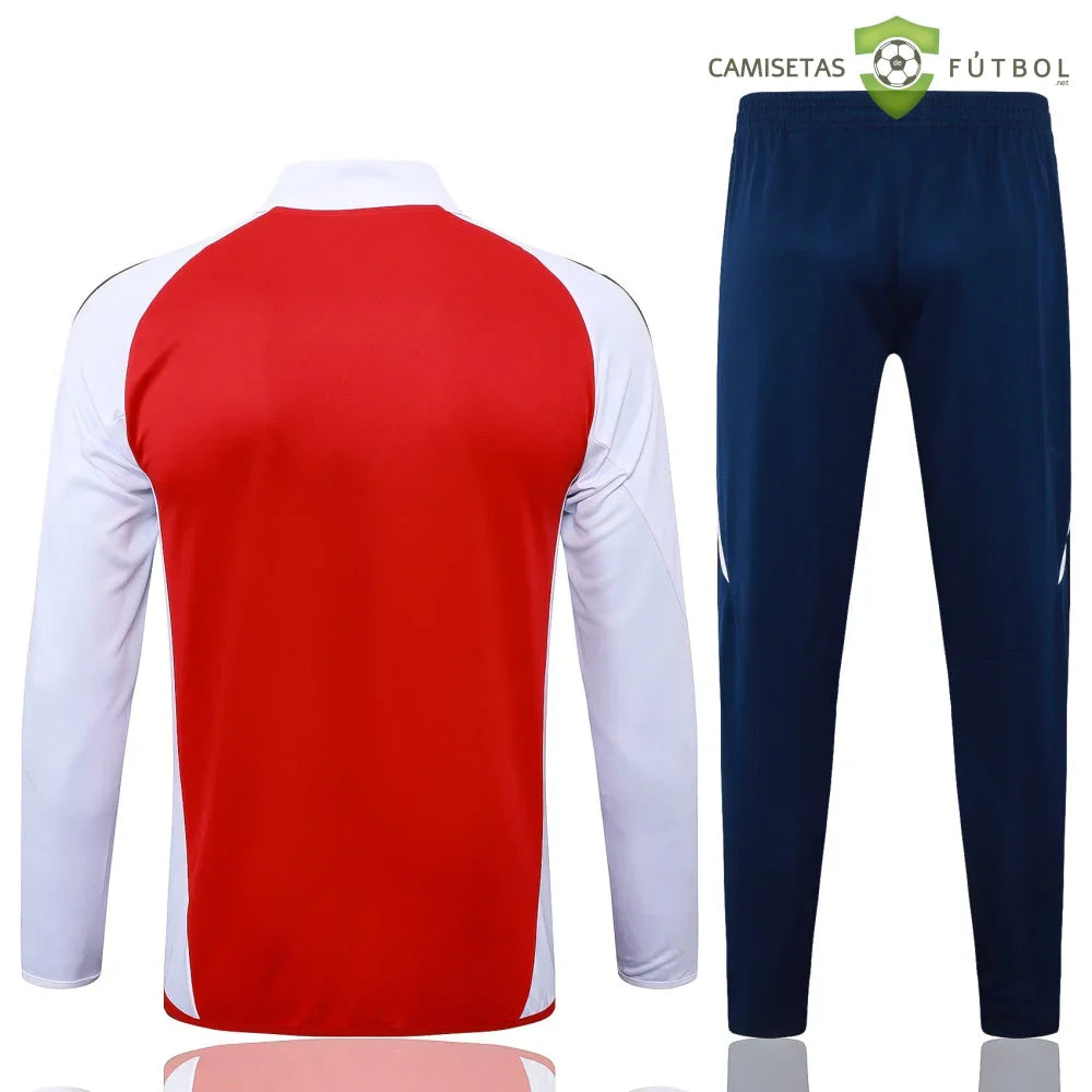 Chandal Arsenal 24-25, cremallera completa, Modelo 1