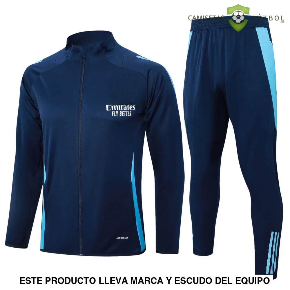 Chandal Arsenal 24-25, cremallera completa, Modelo 2