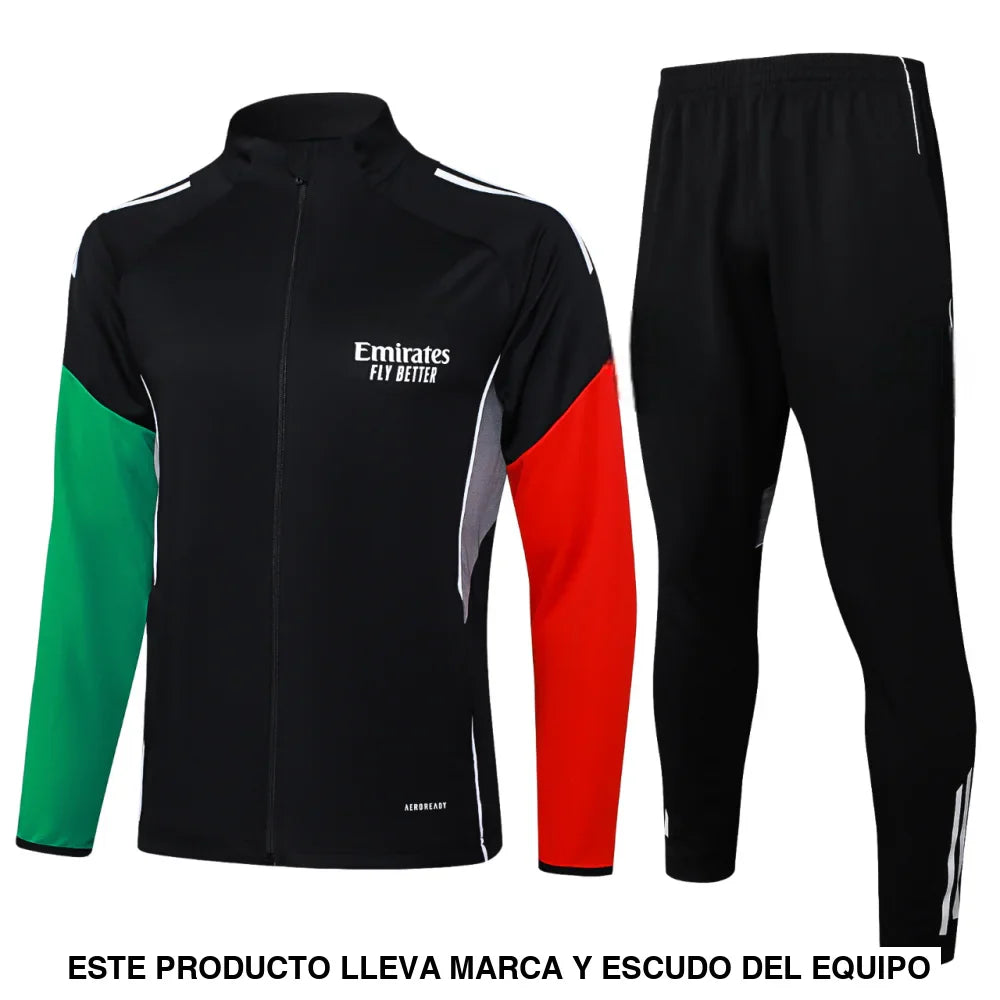 Chandal Arsenal 25-26, cremallera completa, Modelo 2