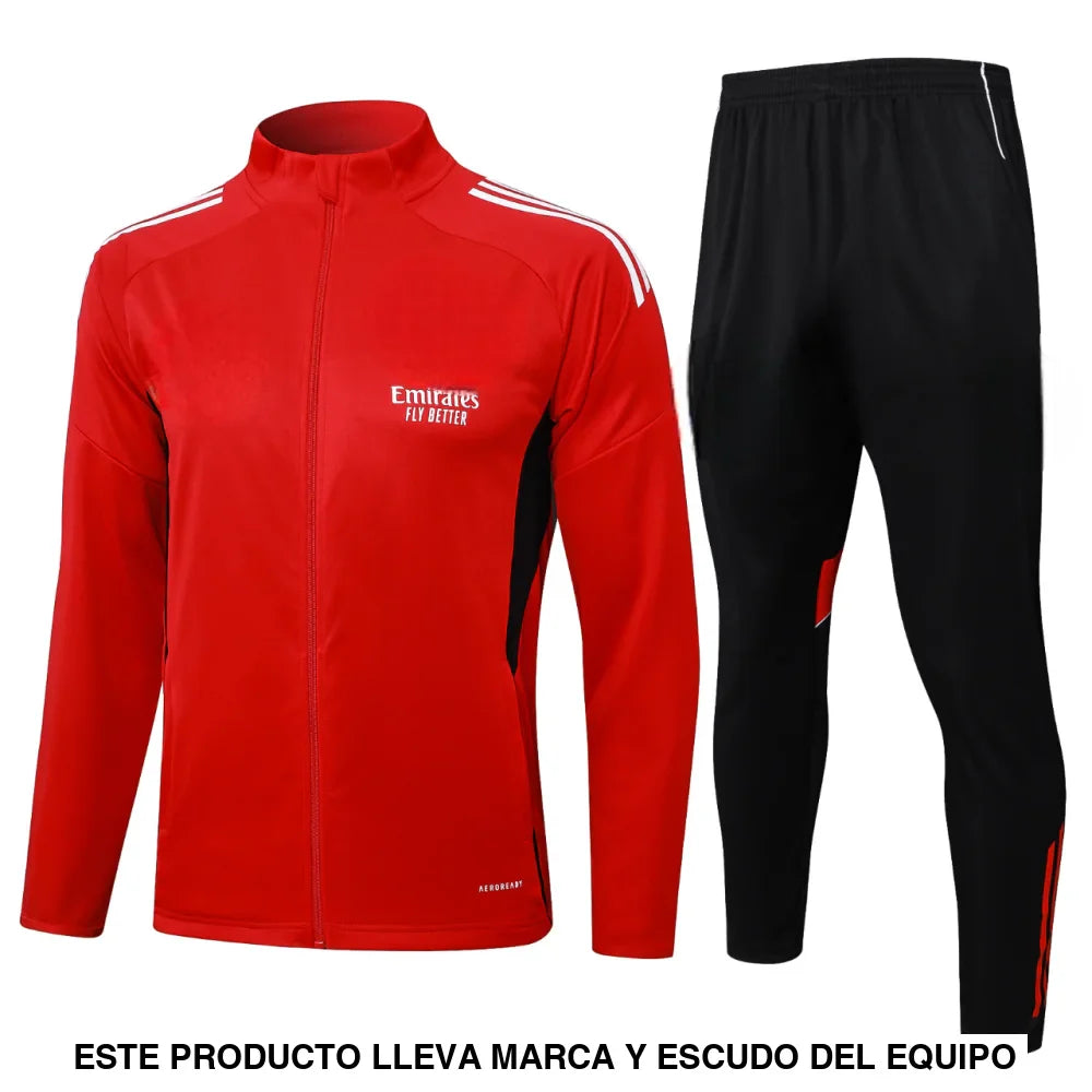 Chandal Arsenal 25-26, cremallera completa, Modelo 3