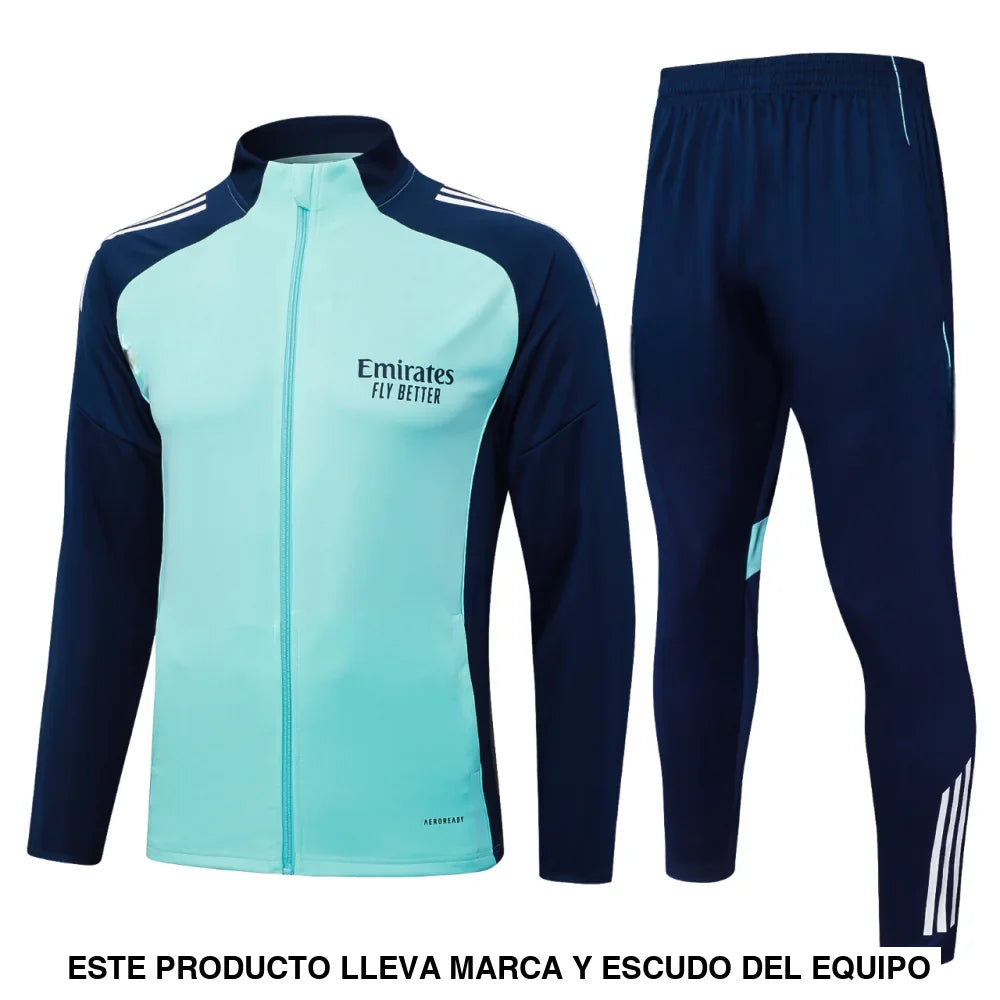 Chandal Arsenal 25-26, cremallera completa, Modelo 6