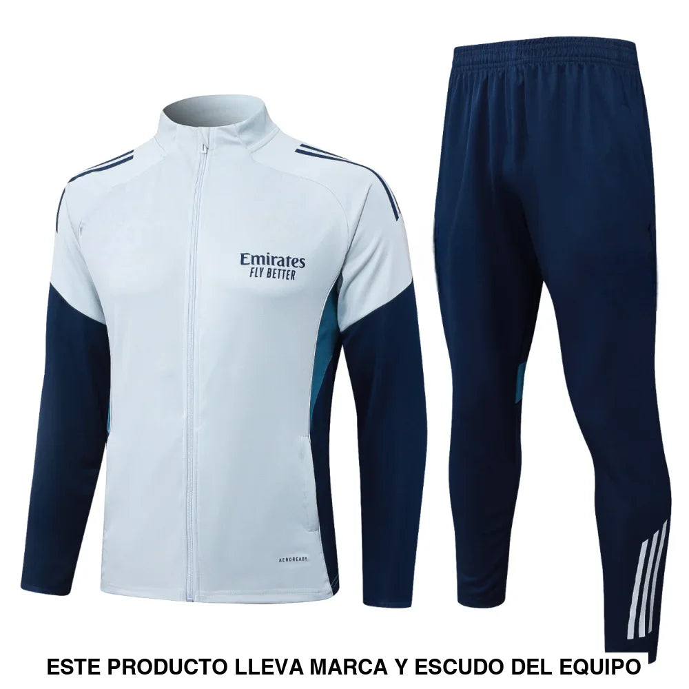 Chandal Arsenal 25-26, cremallera completa, Modelo 9