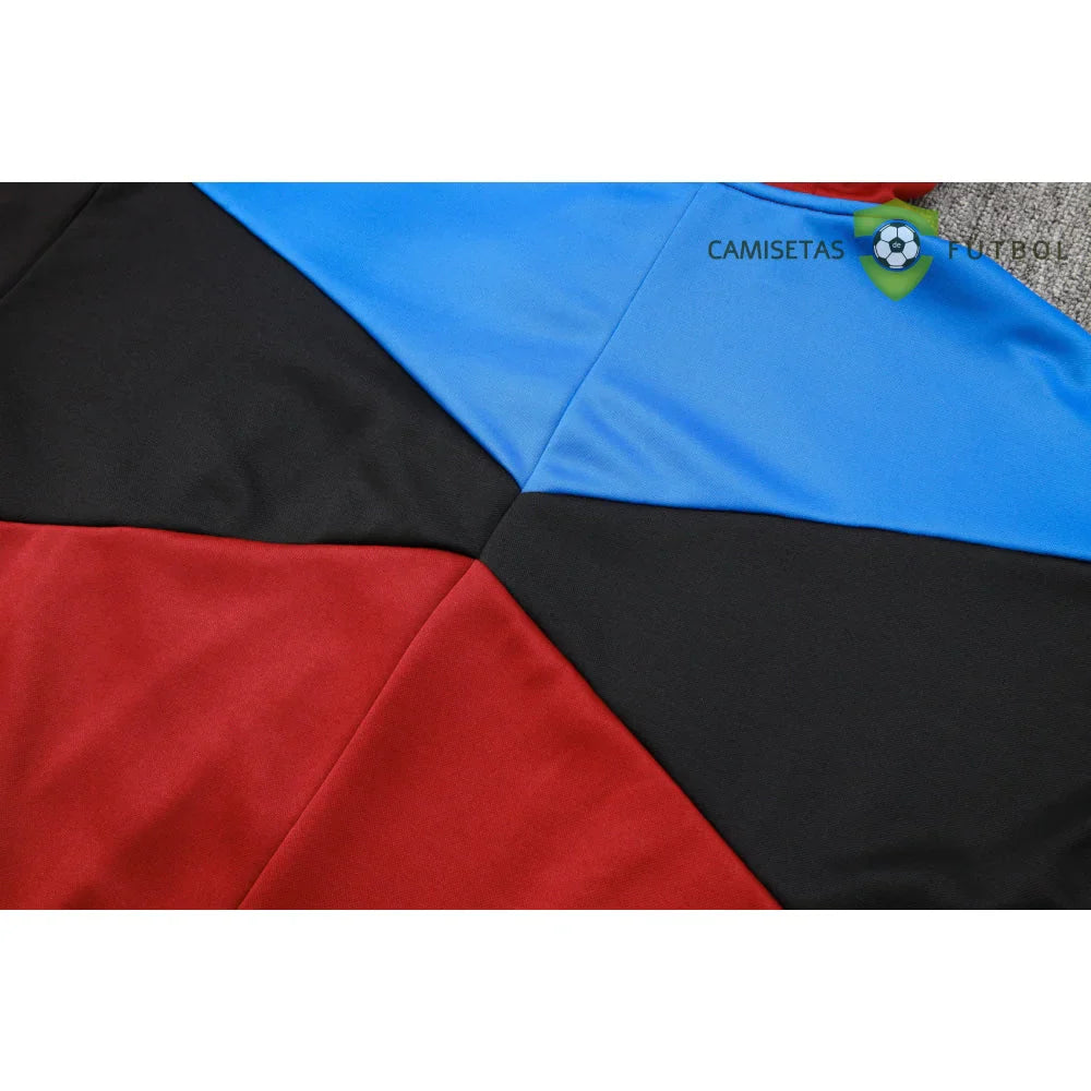 Chandal Barcelona 24-25, cremallera completa con capucha, Modelo 1