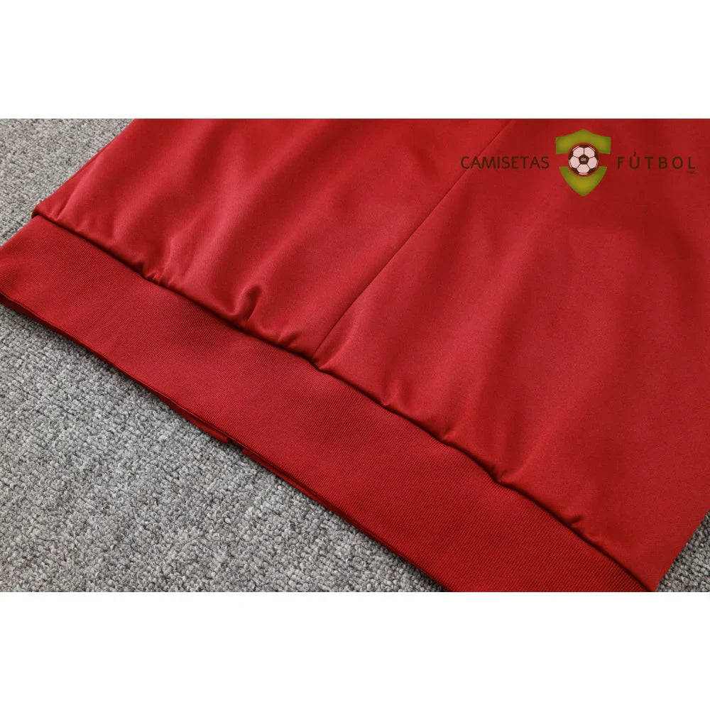 Chandal Barcelona 24-25, cremallera completa con capucha, Modelo 1