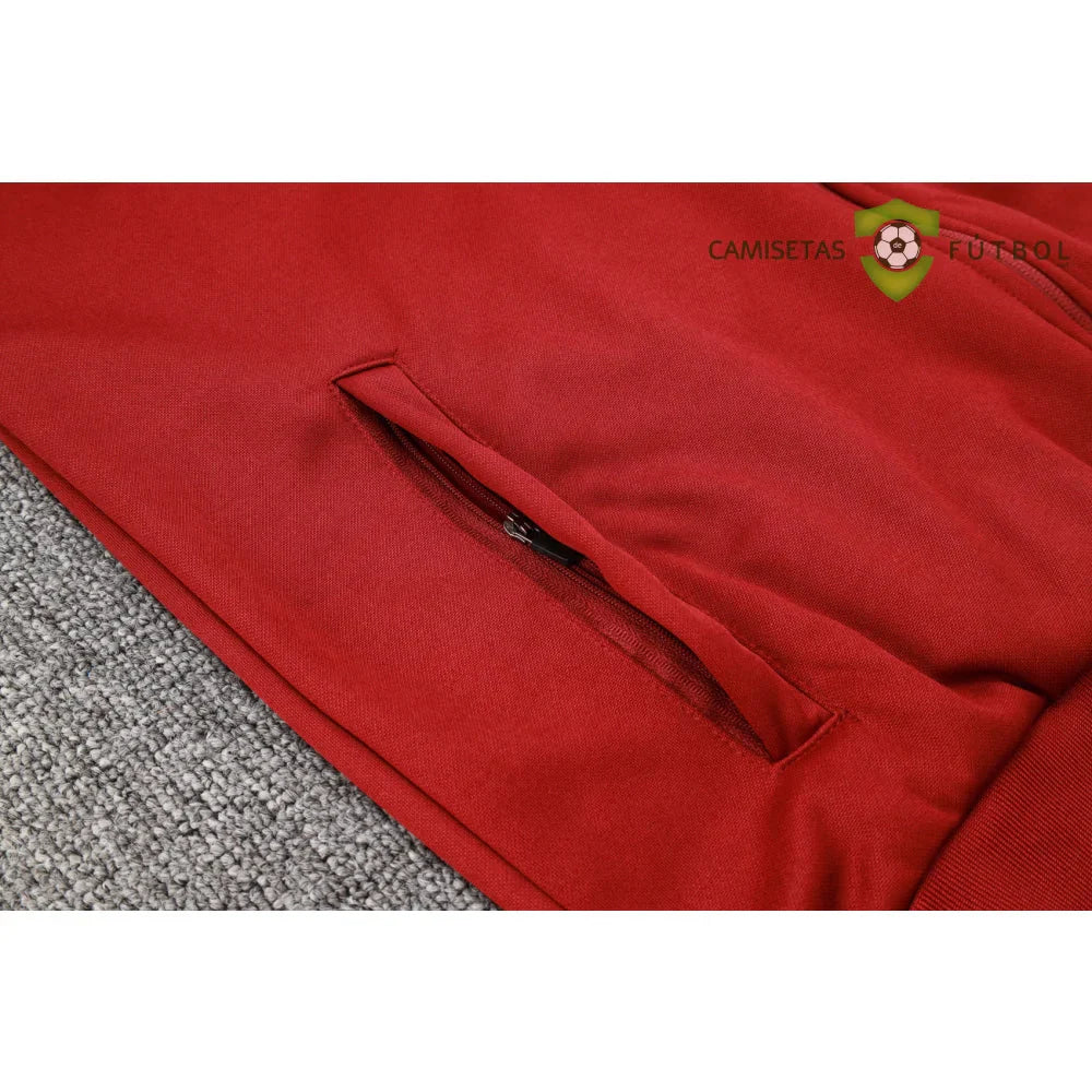 Chandal Barcelona 24-25, cremallera completa con capucha, Modelo 1
