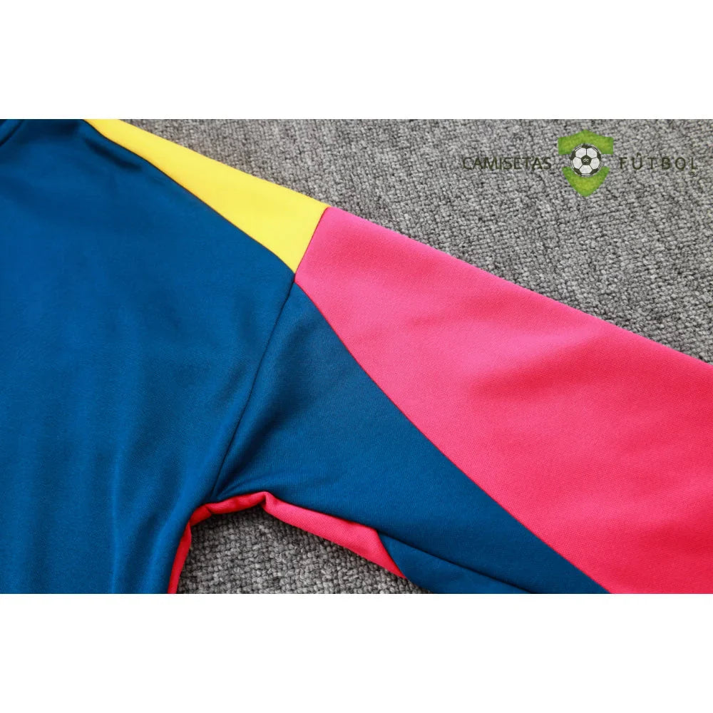 Chandal Barcelona 24-25, cremallera completa con capucha, Modelo 2