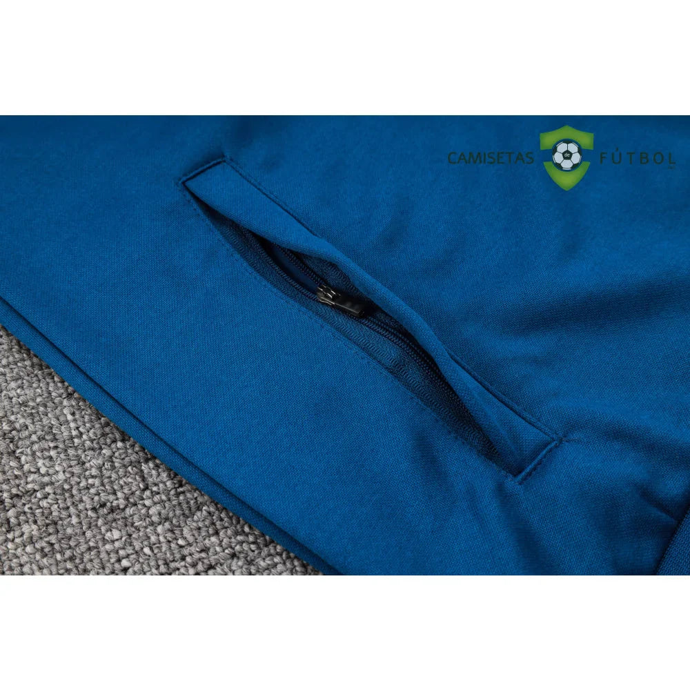 Chandal Barcelona 24-25, cremallera completa con capucha, Modelo 2