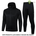 Chandal Barcelona 24-25, cremallera completa con capucha, Modelo 3