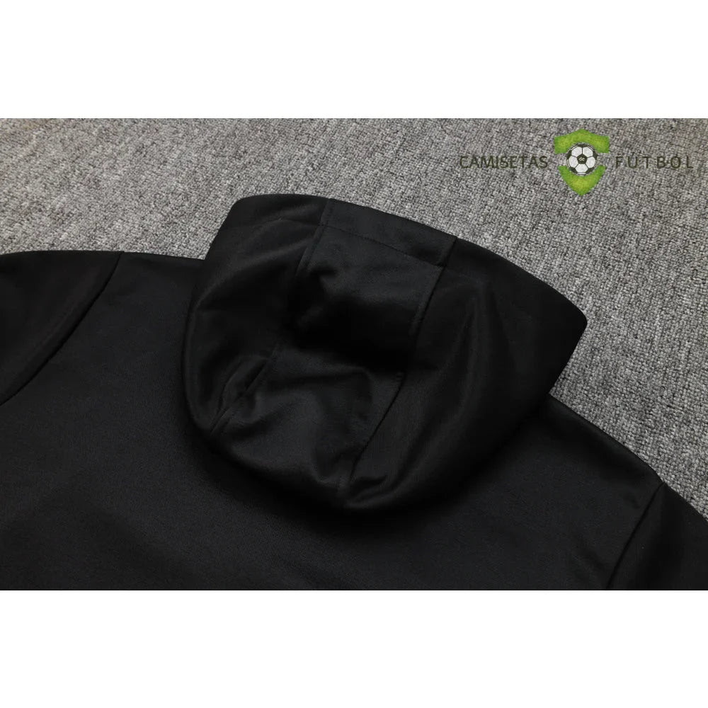 Chandal Barcelona 24-25, cremallera completa con capucha, Modelo 3