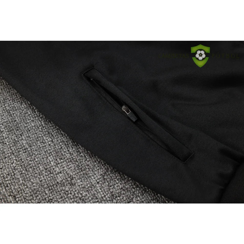 Chandal Barcelona 24-25, cremallera completa con capucha, Modelo 3