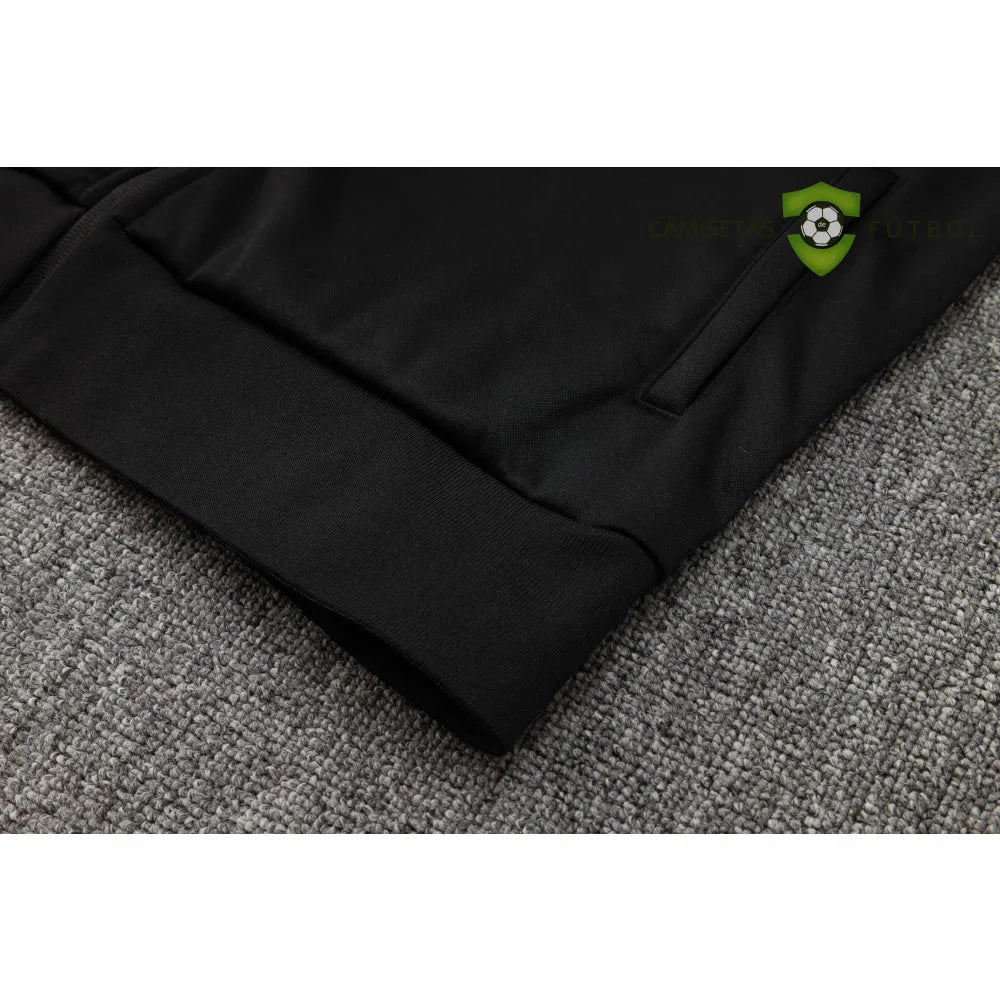 Chandal Barcelona 24-25, cremallera completa con capucha, Modelo 3