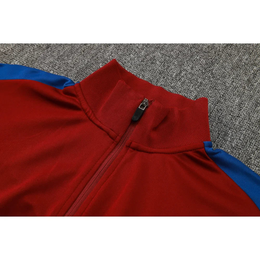 Chandal Barcelona 24-25, cremallera completa, Modelo 1